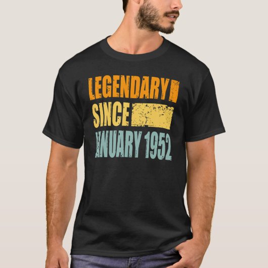 Legendary Since January 1952 Tシャツ (正面)