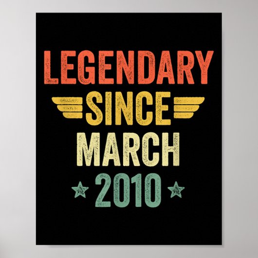 Legendary Since March 2010 ポスター (正面)