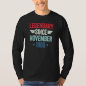 Legendary Since November 1966_1 Tシャツ (正面)