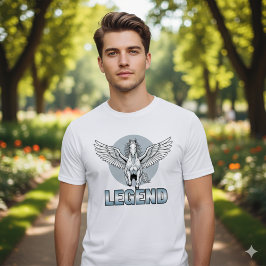 Legendary Winged Horse T-Shirt – Power & Freedom Tシャツ
