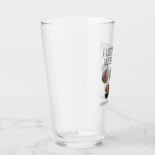 Legends 5の同僚フォトビールを使って仕事をしたことがある タンブラーグラス (右)