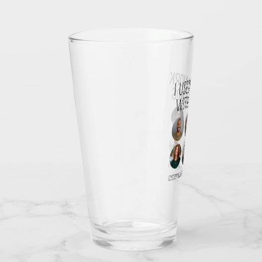 Legends 6の同僚フォトビールを使って仕事をしたことがある タンブラーグラス (右)