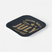 Legends Are Born in July Original Quality ペーパープレート (傾斜あり)