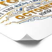 Legends Are Born In October 1992 Womens Birthday C ポスター (角)