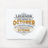 Legends Are Born In October 1992 Womens Birthday C マウスパッド (マウス)