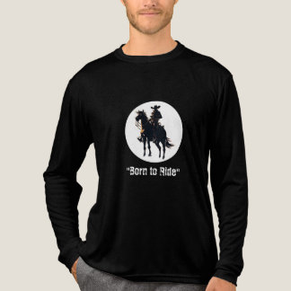 "Legends Are Born in the Saddle" トライブレンドTシャツ