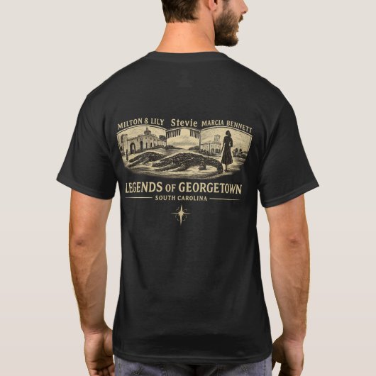 Legends of Georgetown – Local Lore Collection Tシャツ (裏面)