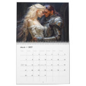 Legends of the Nibelungen Epic Saga 2026 Calendar カレンダー (3月 2027)
