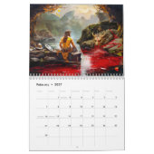Legends of the Nibelungen Epic Saga 2026 Calendar カレンダー (2月 2027)