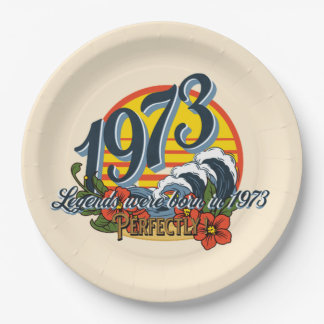 legends were born in 1973 ペーパープレート