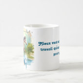 Légèreté au Crépuscule, magnifique tasse コーヒーマグカップ (中央)