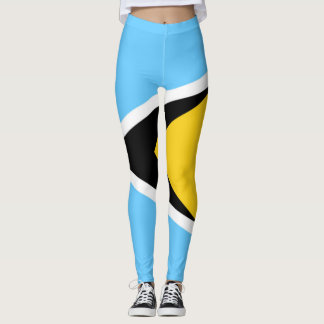 leggingセントルシアの旗 レギンス