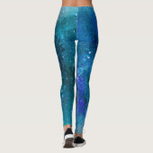 legging抽象美術のデザイン レギンス (裏面)
