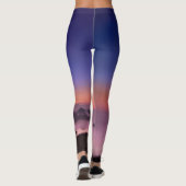 legging秋のデザイン レギンス (裏面)