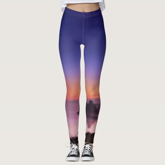 legging秋のデザイン レギンス (正面)