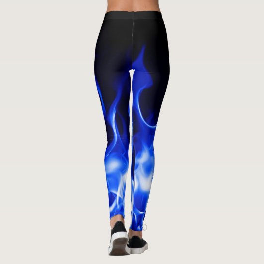 legging青い火 レギンス (裏面)