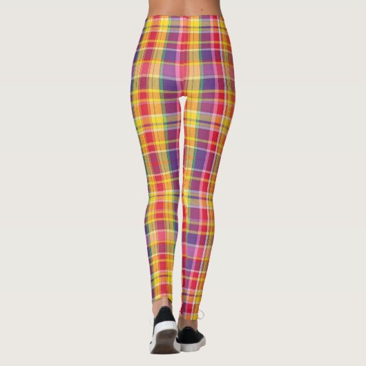 legging à carreaux レギンス (裏面)