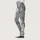 legging angels cherubs sketch レギンス (左)