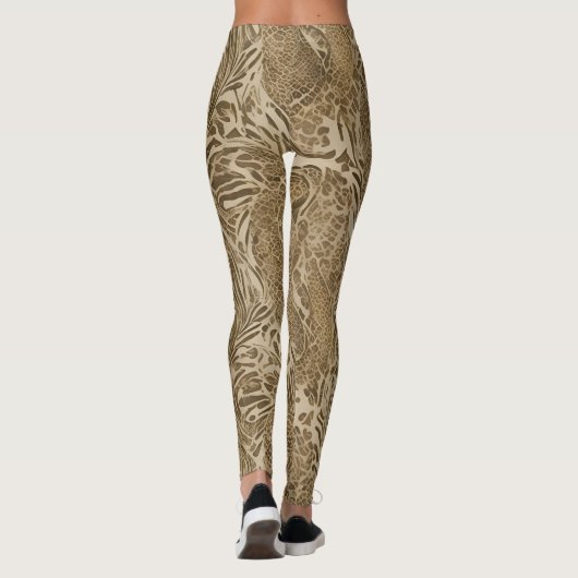 Legging Animal Print Serpiente レギンス (裏面)