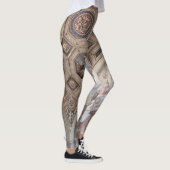 legging art of Vatican レギンス (右)