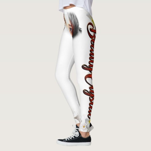 LEGGING BEAUTYCRYSTAL レギンス (左)