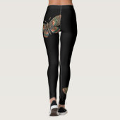 legging butterfly  レギンス (裏面)