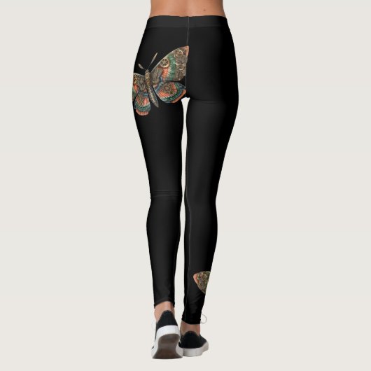 legging butterfly レギンス (裏面)