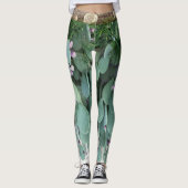 legging cactus green レギンス (正面)