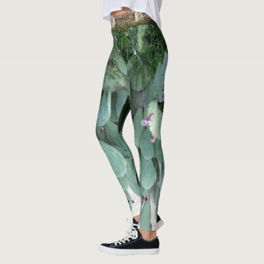 legging cactus green レギンス (左)