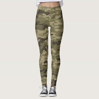 Legging Camo Clásico - Estilo Táctico y Deportivo レギンス