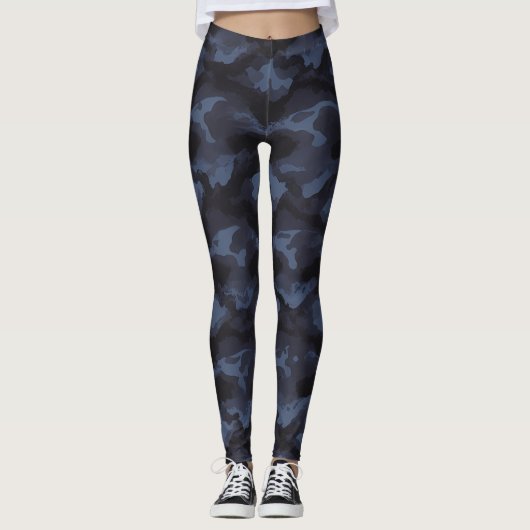 Legging Camo Clásico Noche レギンス (正面)