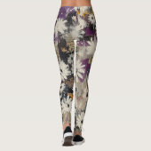 Legging Destroyed Floral Collage レギンス (裏面)