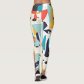 legging dogs style picasso レギンス (裏面)