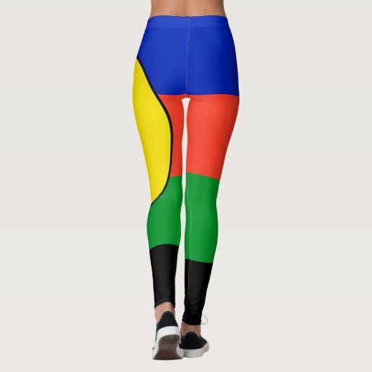 Legging Drapeau Kanak レギンス (裏面)