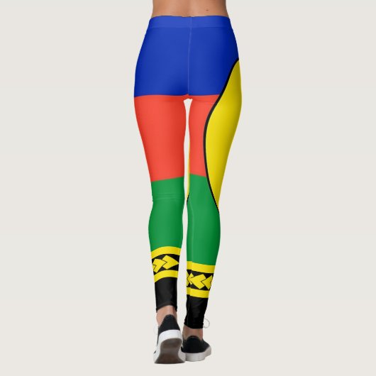 Legging Drapeau Kanak レギンス (裏面)