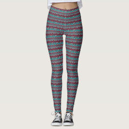 Legging estampada geo colores レギンス