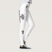 Legging Femme Diamant Noir Detailing PATRIOTE レギンス (右)