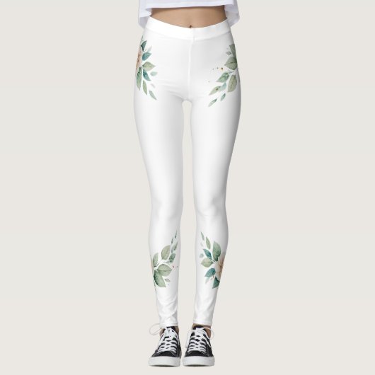 legging fleurit レギンス (正面)