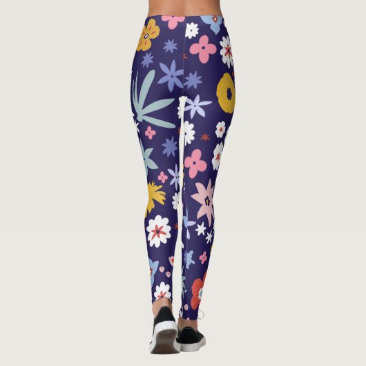 Legging Floral レギンス (裏面)