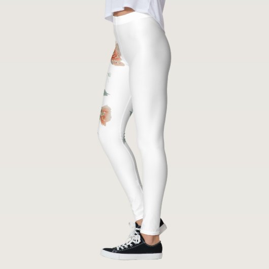 Legging flowers レギンス (左)