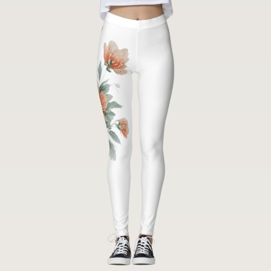 Legging flowers レギンス (正面)