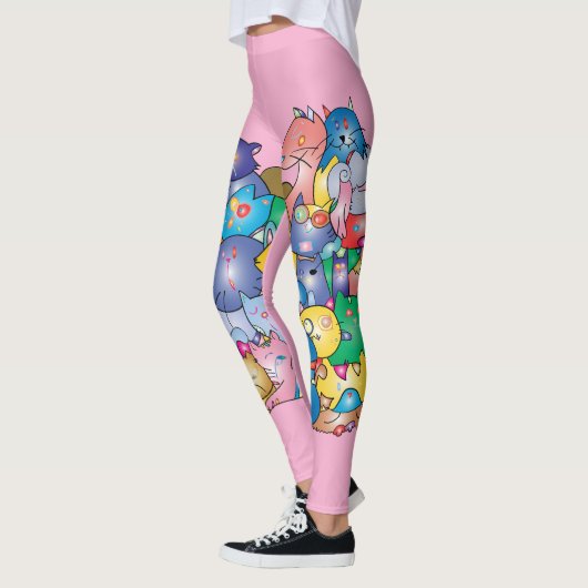 Legging Gatos 3 レギンス (左)