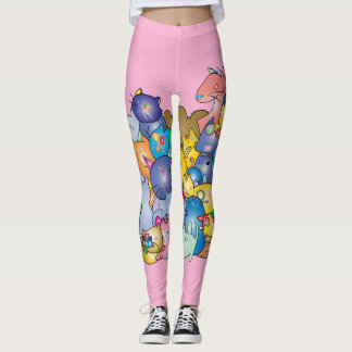 Legging Gatos 3 レギンス