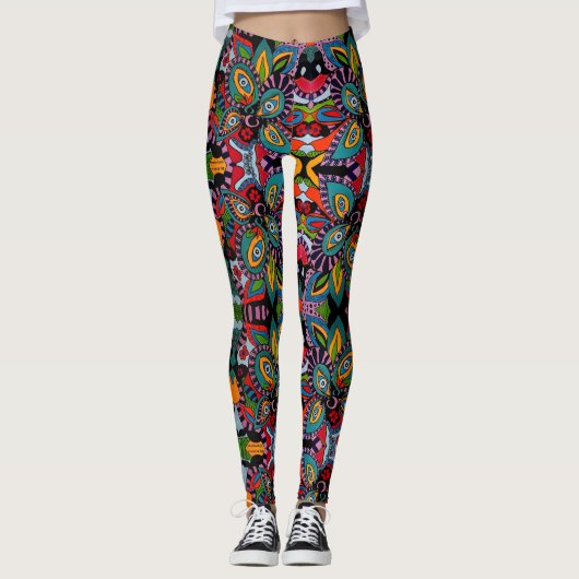 Legging "Happy-Art" レギンス (正面)