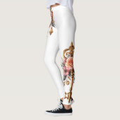 legging key and flowers レギンス (左)