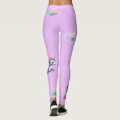 legging licorne et nuages レギンス (裏面)