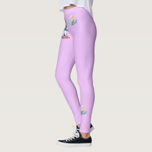 legging licorne et nuages レギンス (左)