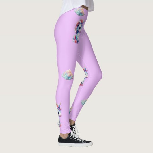 legging licorne et nuages レギンス (右)