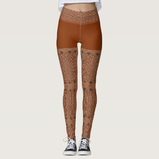 legging motif africain レギンス
