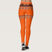 legging motif africain レギンス (裏面)